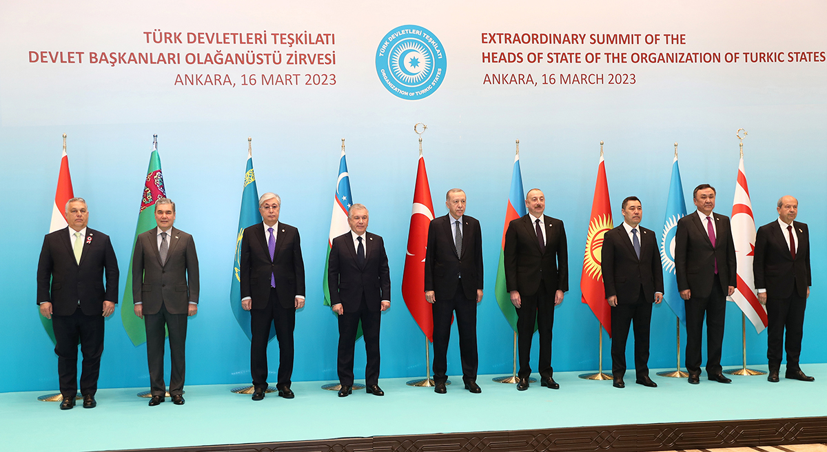 The National Leader of the Turkmen people, Chairman of the Halk Maslahaty of Turkmenistan participated in an extraordinary Summit of the Organization of Turkic States